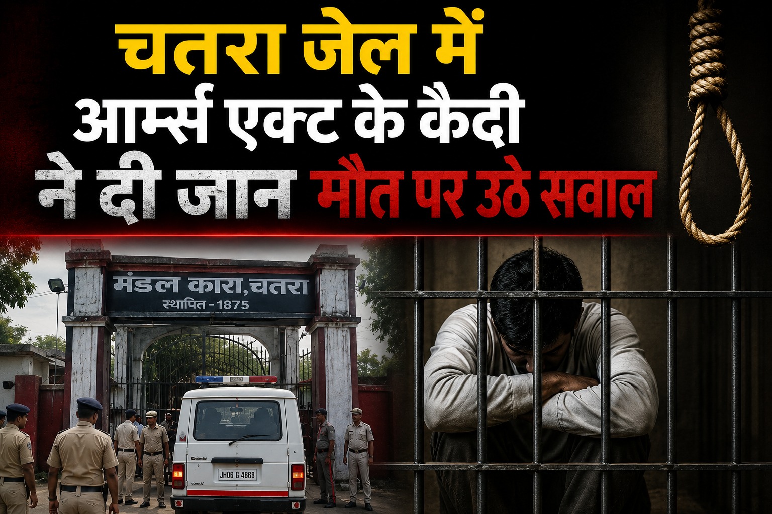चतरा जेल में आर्म्स एक्ट के कैदी की संदिग्ध मौत, परिजनों ने जेलकर्मियों पर लगाया हत्या का आरोप
